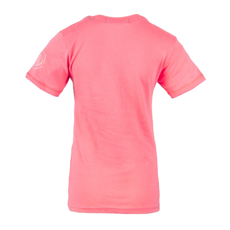 Футболка женская Geographical Norway розовая SR600-600 изображение 3
