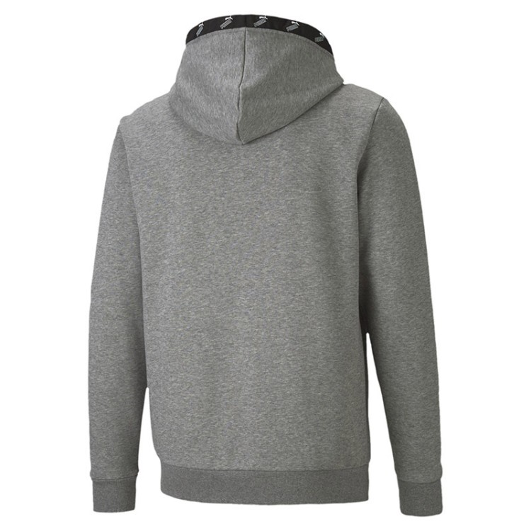 Толстовка мужская Puma Amplified Fz Fl серая 58352303 изображение 2