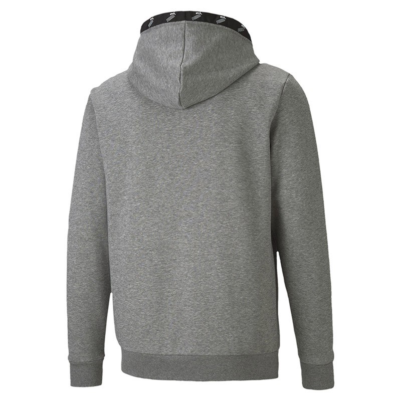 Толстовка мужская Puma Amplified Fz Fl серая 58352303 изображение 2