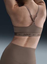 Бра жіночий Nike W NK DF INDY LGT SPT BRA коричневий FD1062-233 изображение 3