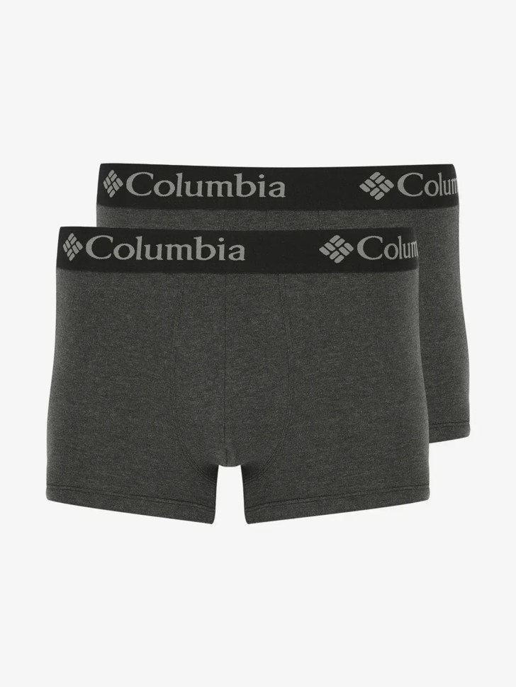 Трусы мужские 2P Columbia PERFORMANCE COTTON STRETCH MELANGE черные CPCB02-BLK изображение 2