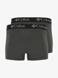 Трусы мужские 2P Columbia PERFORMANCE COTTON STRETCH MELANGE черные CPCB02-BLK изображение 3