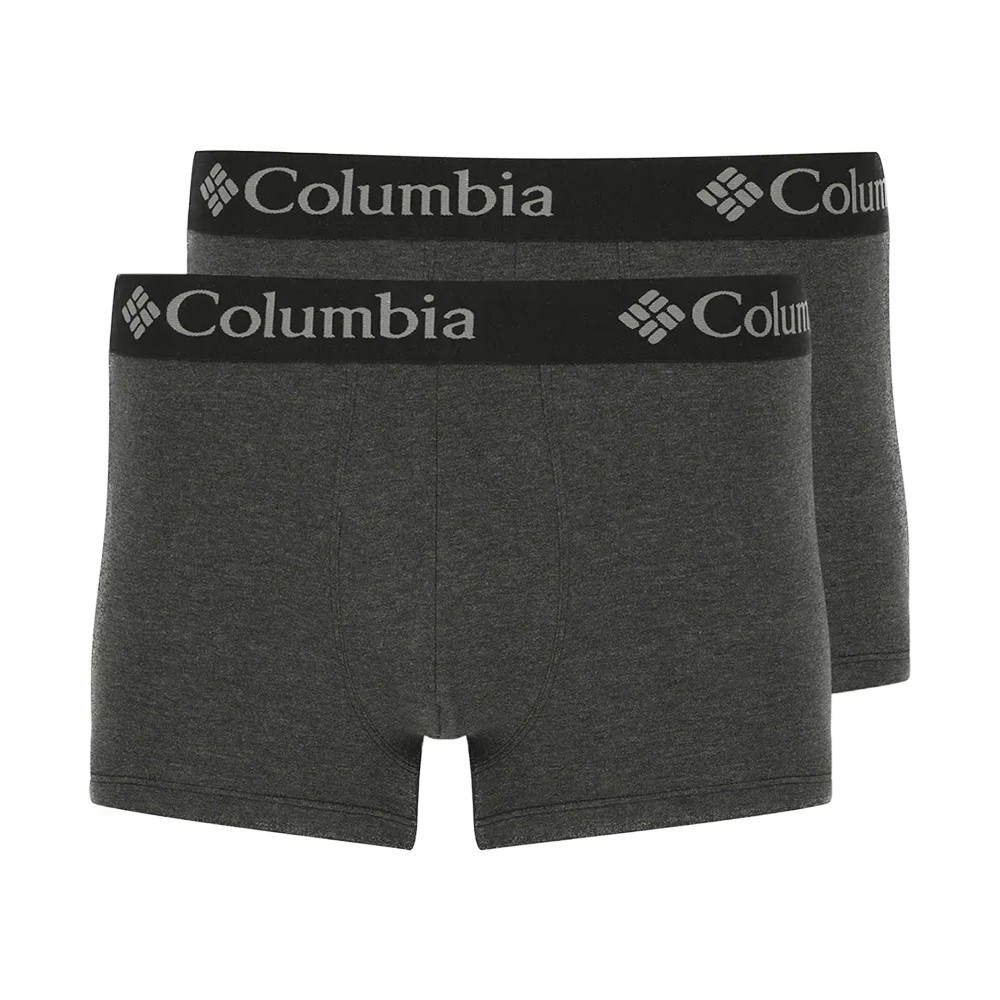 Боксеры мужские 2P Columbia PERFORMANCE COTTON STRETCH MELANGE черные CPCB02-BLK