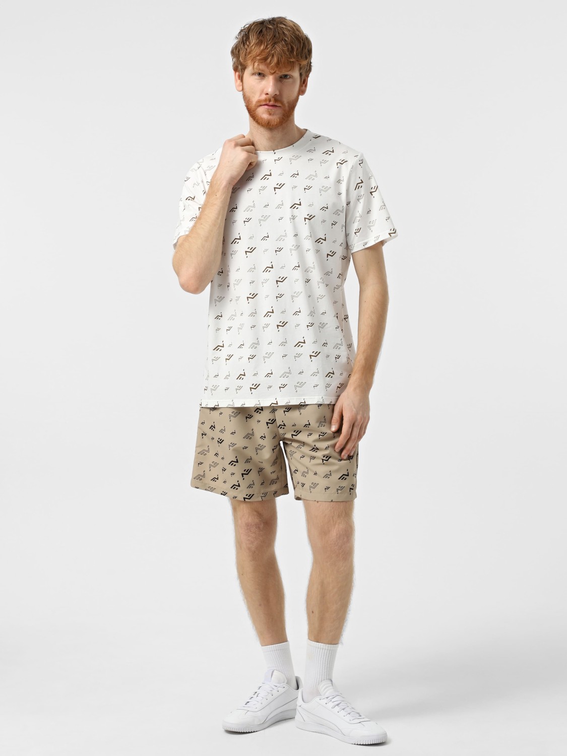 Футболка чоловіча Evoids Grendel молочна 552544-121 изображение 2