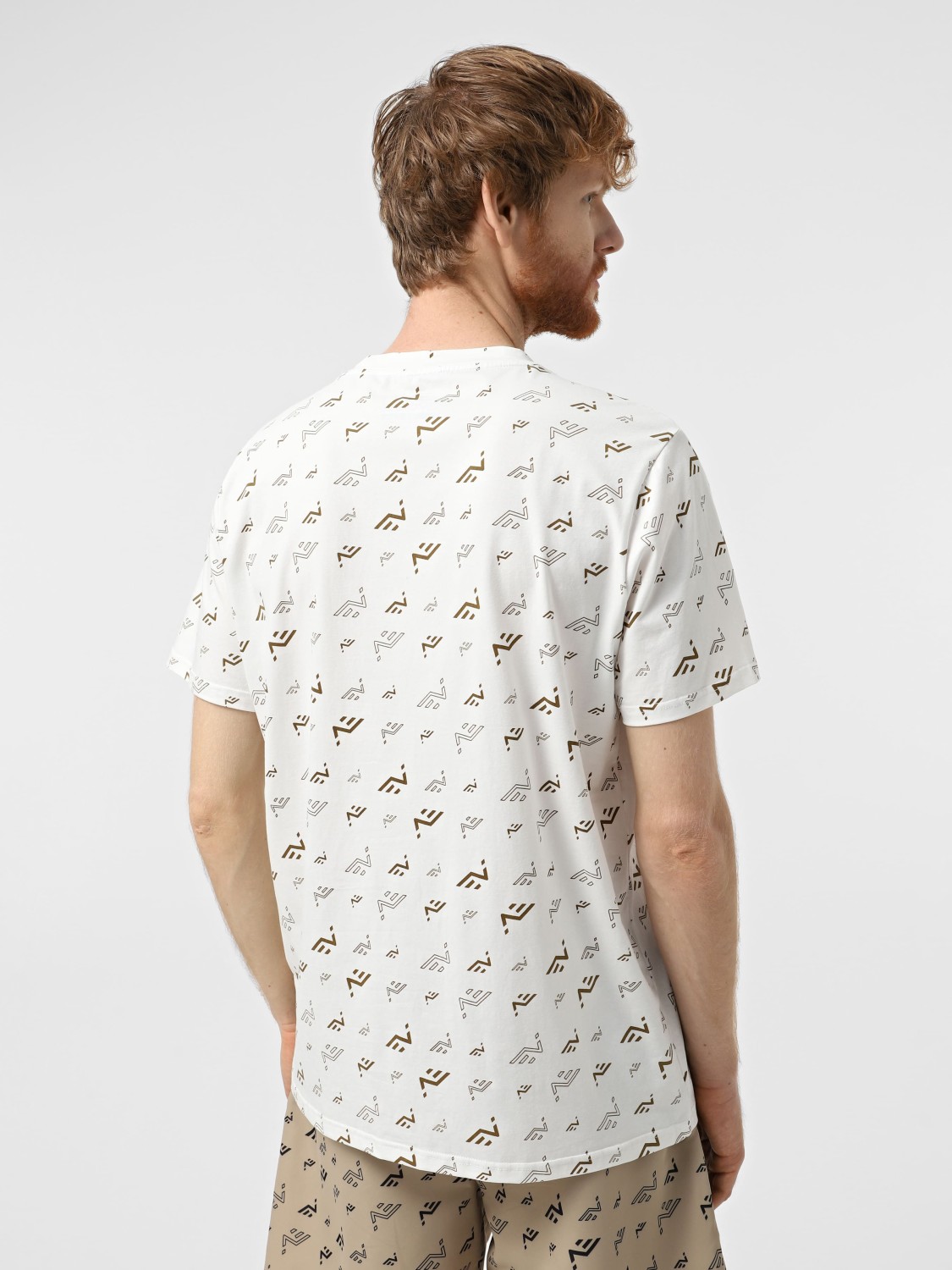 Футболка чоловіча Evoids Grendel молочна 552544-121 изображение 3