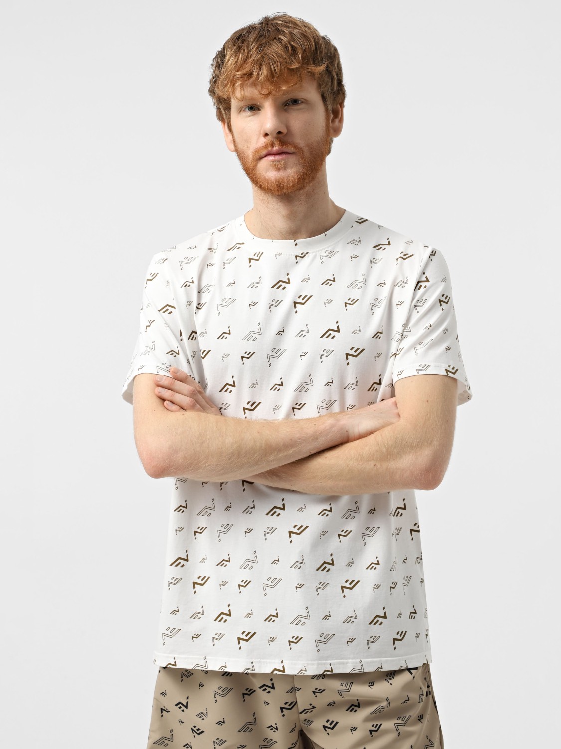 Футболка чоловіча Evoids Grendel молочна 552544-121 изображение 4