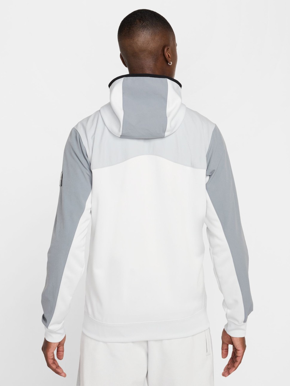 Толстовка чоловіча Nike M NSW AIR MAX PK FZ HOODIE біла HQ4899-025 — фото 3