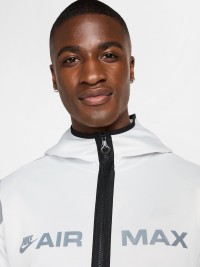 Толстовка мужская Nike M NSW AIR MAX PK FZ HOODIE белая HQ4899-025 изображение 4