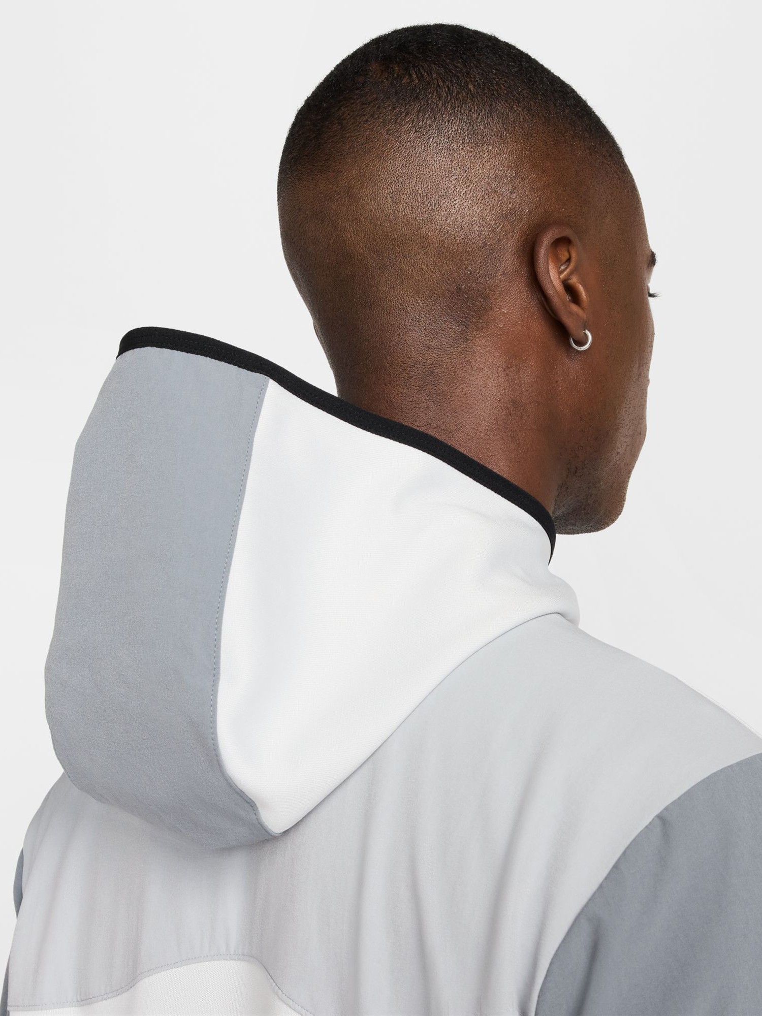 Толстовка мужская Nike M NSW AIR MAX PK FZ HOODIE белая HQ4899-025 изображение 5