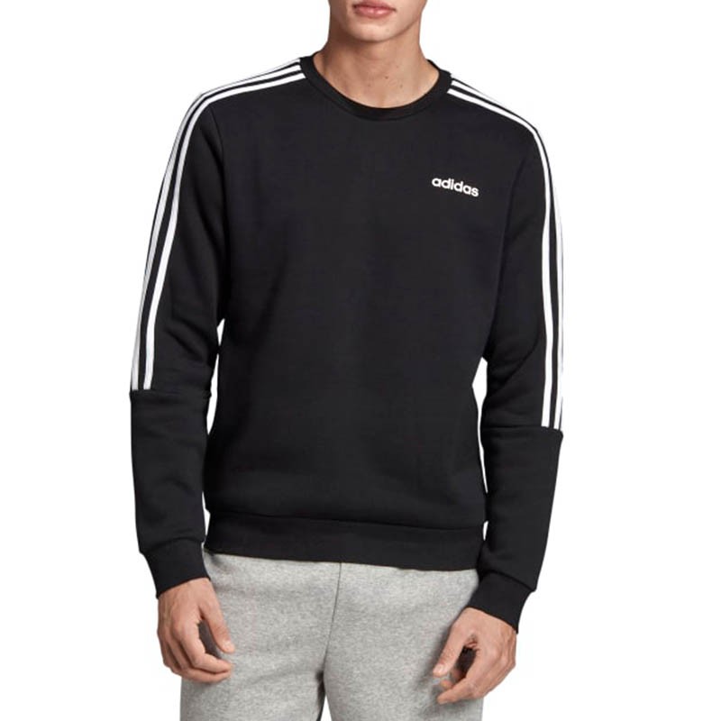 Толстовка мужская Adidas M Crew 3S черная EI8994 изображение 3
