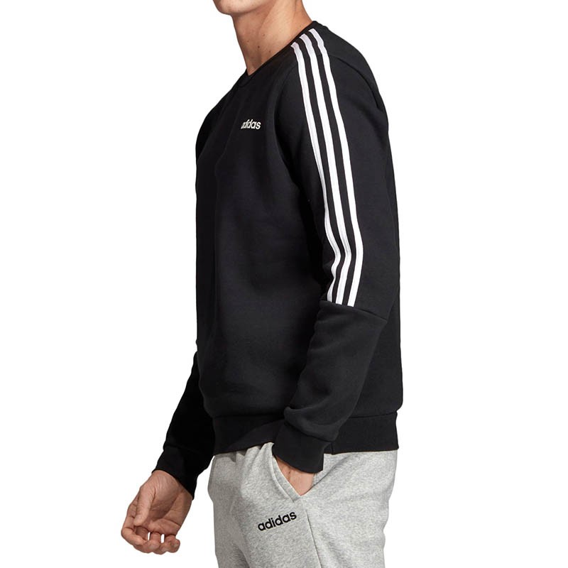 Толстовка чоловіча Adidas M Crew 3S чорна EI8994  — фото 4
