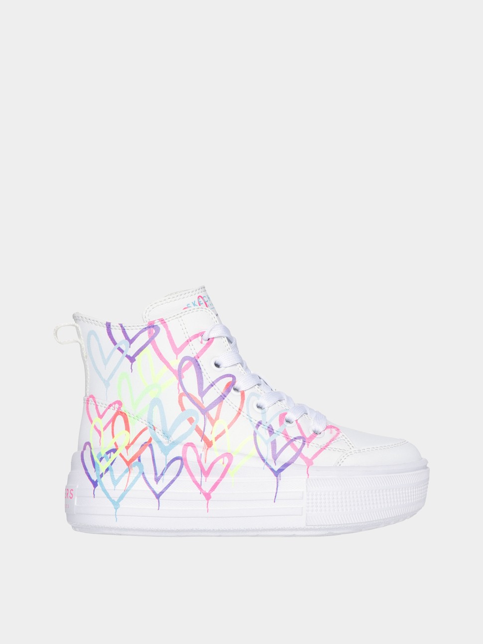 Черевики дитячі Skechers HYPERLIFT білі 314075L WMLT — фото 2