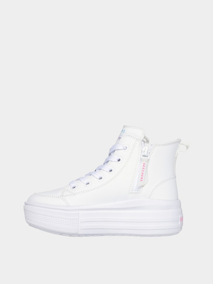 Ботинки детские Skechers HYPERLIFT белые 314075L WMLT изображение 3