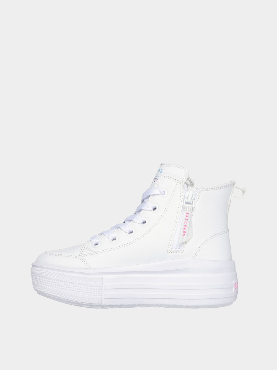 Черевики дитячі Skechers HYPERLIFT білі 314075L WMLT — фото 3