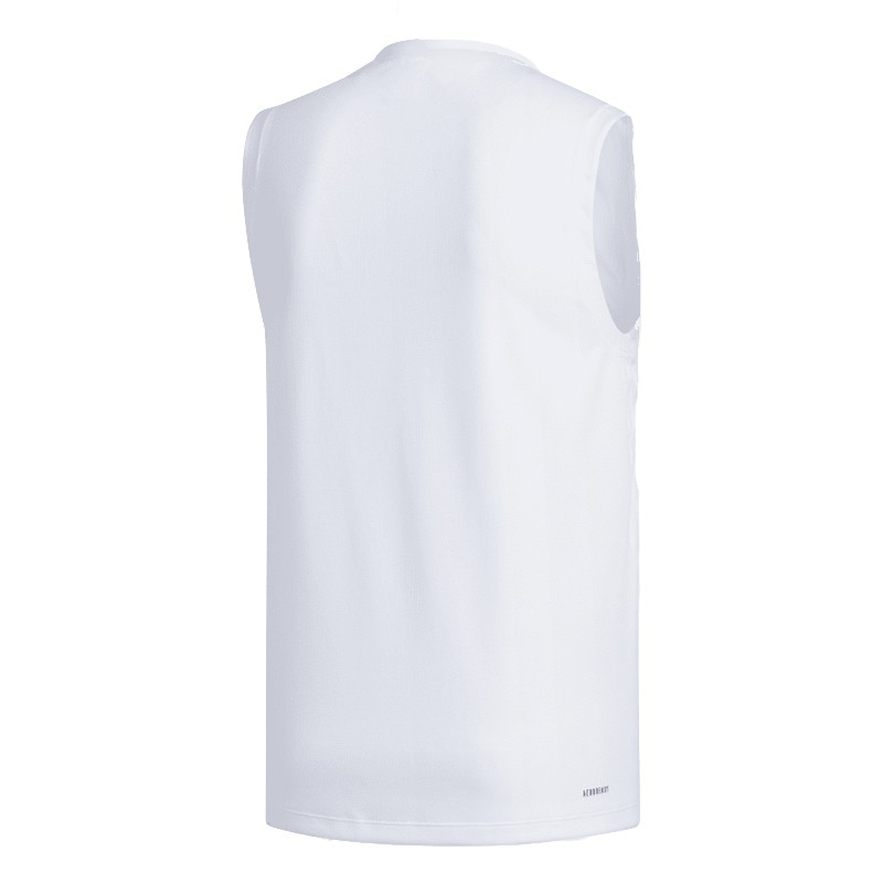 Майка мужская Adidas Aero 3S Sl Tee белая FL4320 изображение 2