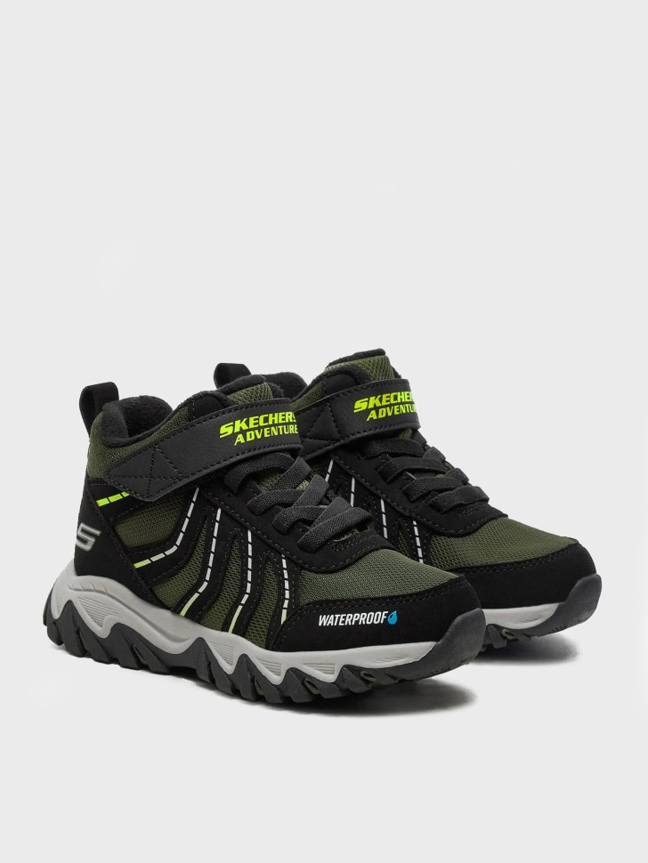 Ботинки детские Skechers Rugged Ranger зеленые 406412L BKGR изображение 3