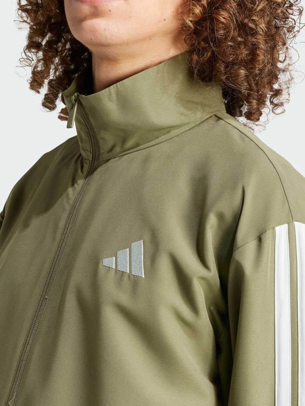 Костюм чоловічий Adidas M 3S WV TT TS оливковий JI8850 — фото 5