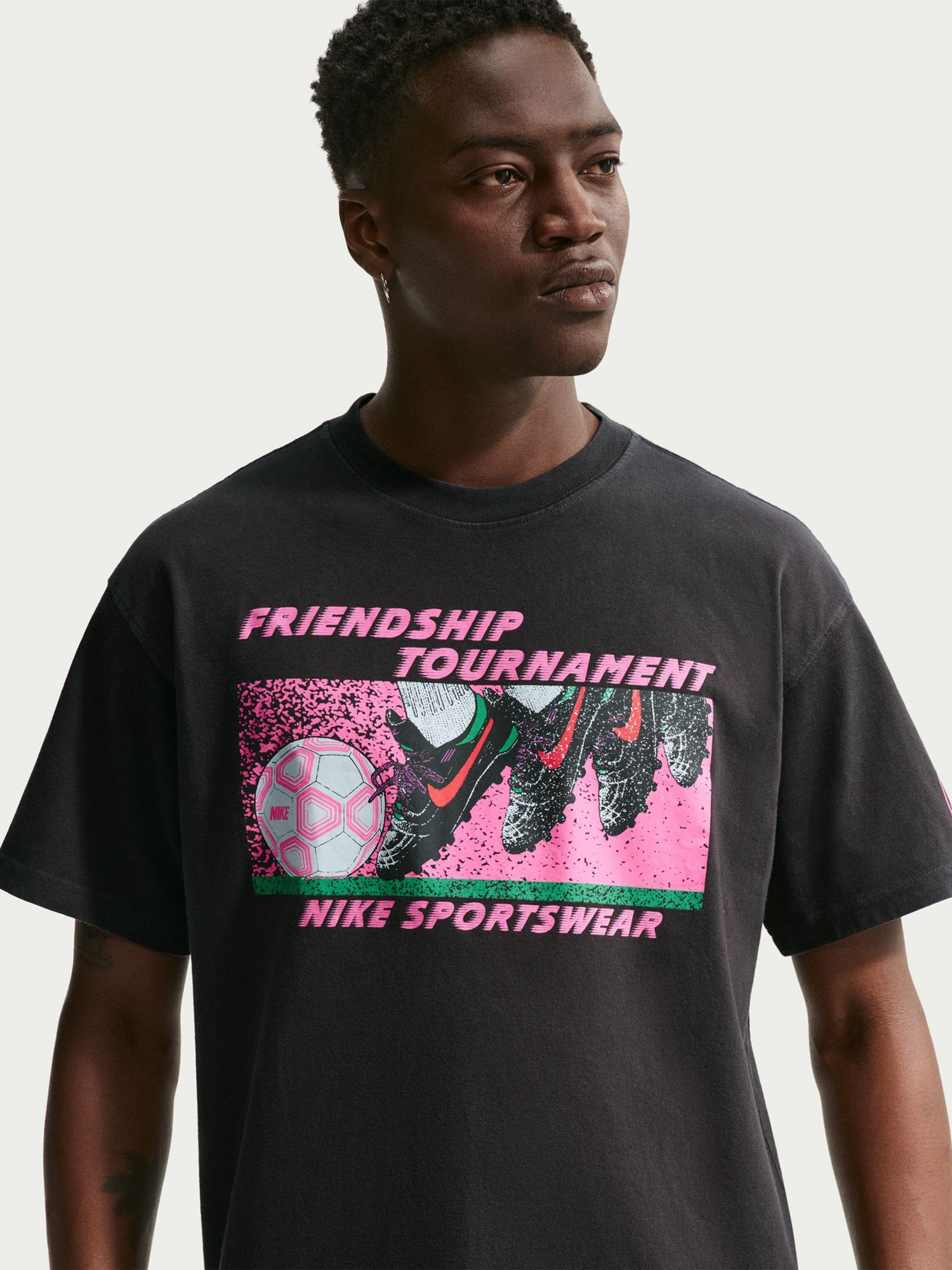 Футболка мужская Nike M NSW TEE LSE CELEB FB 2 графитовая IR5773-045 изображение 4