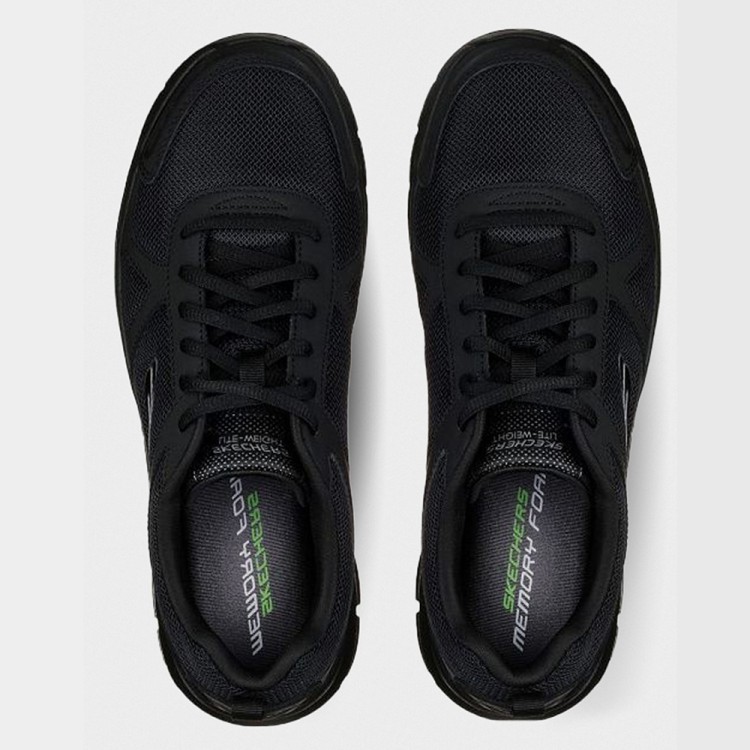 Кросівки чоловічі Skechers Track - Scloric чорні 52631 BBK изображение 3