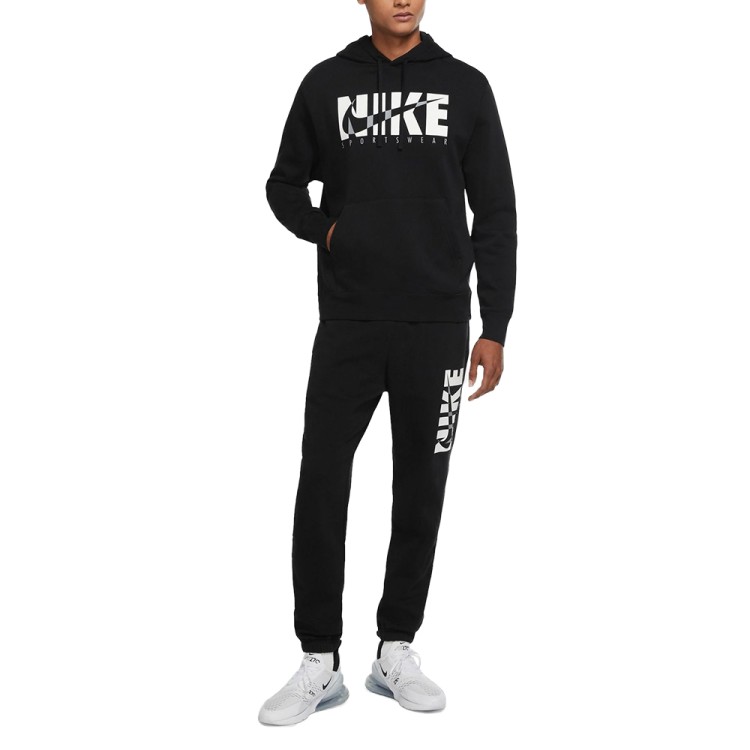 Костюм мужской Nike M Nsw Spe Gx Flc Trk Suit черный DD5242-010 изображение 1