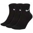 Шкарпетки Nike Everyday Lightweight Ankle 3-Pack чорні SX7677-010 