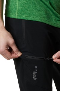 Брюки мужские Columbia M Titan Pass™ Pant черные 1886451-010 изображение 5