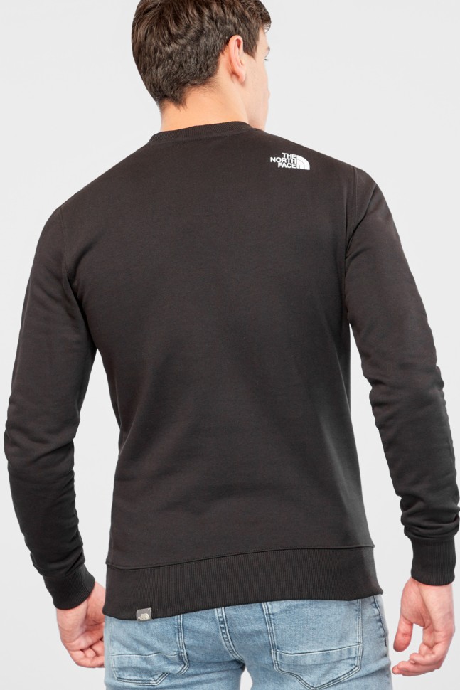 Толстовка мужская The North Face M Standard Crew черная NF0A4M7WJK31 изображение 2