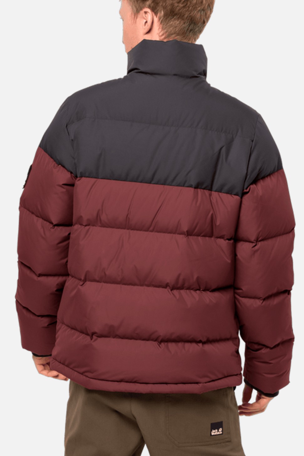 Куртка чоловіча Jack Wolfskin 365 Fearless Down Jacket M бордова 1206421-2185 — фото 3