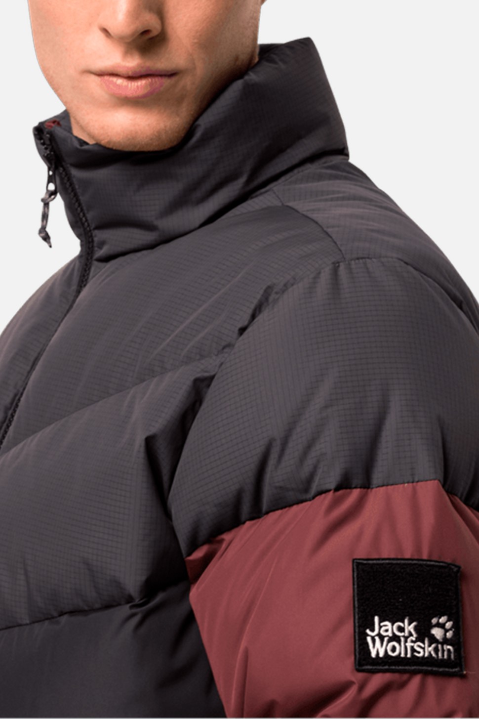 Куртка чоловіча Jack Wolfskin 365 Fearless Down Jacket M бордова 1206421-2185 — фото 4