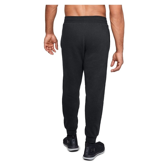 Брюки мужские Under Armour Rival Fleece Jogger черные 1320740-001 — фото 2