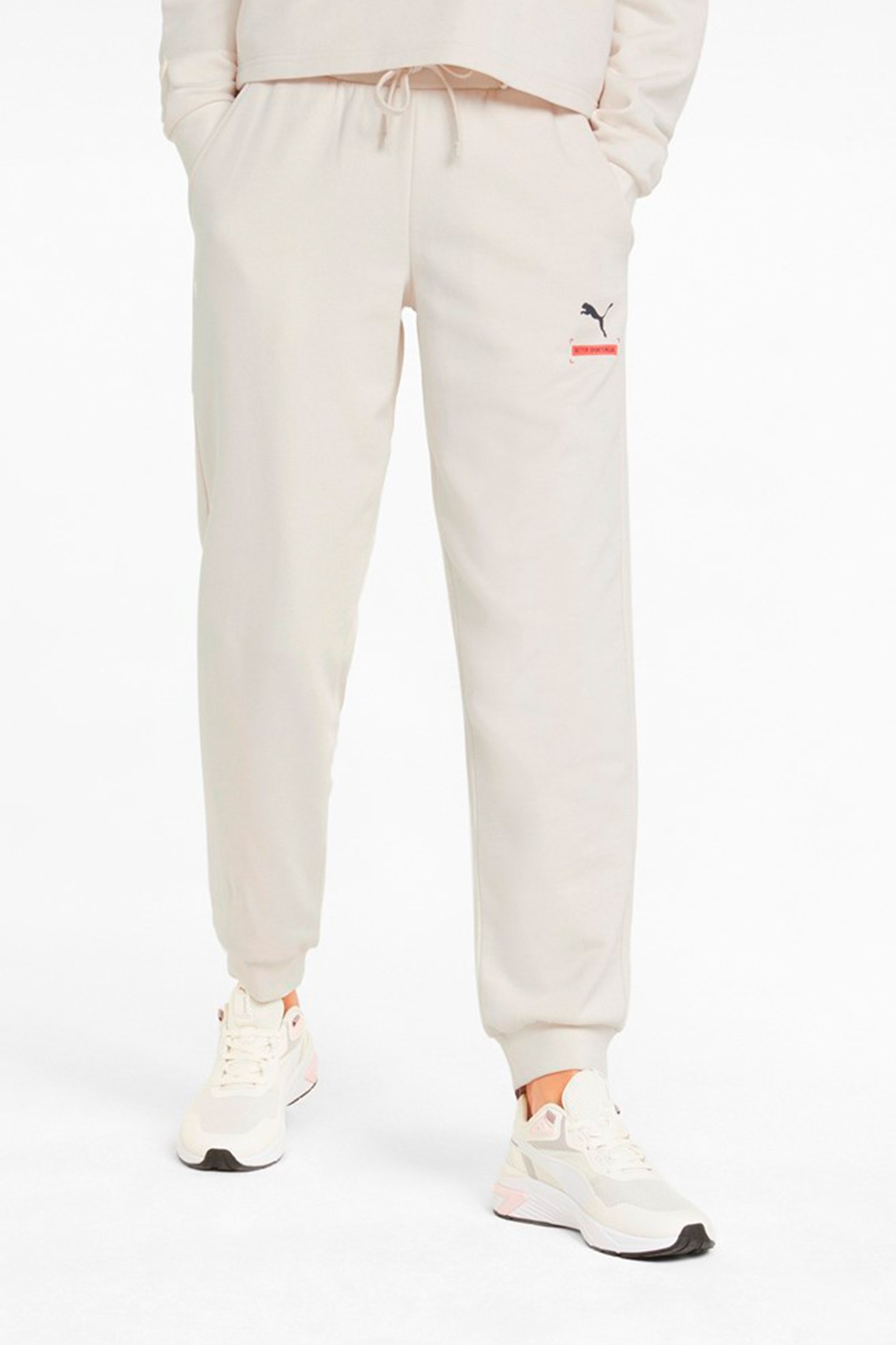 Штани жіночі Puma Better Pants Tr бежеві 84746899 изображение 2