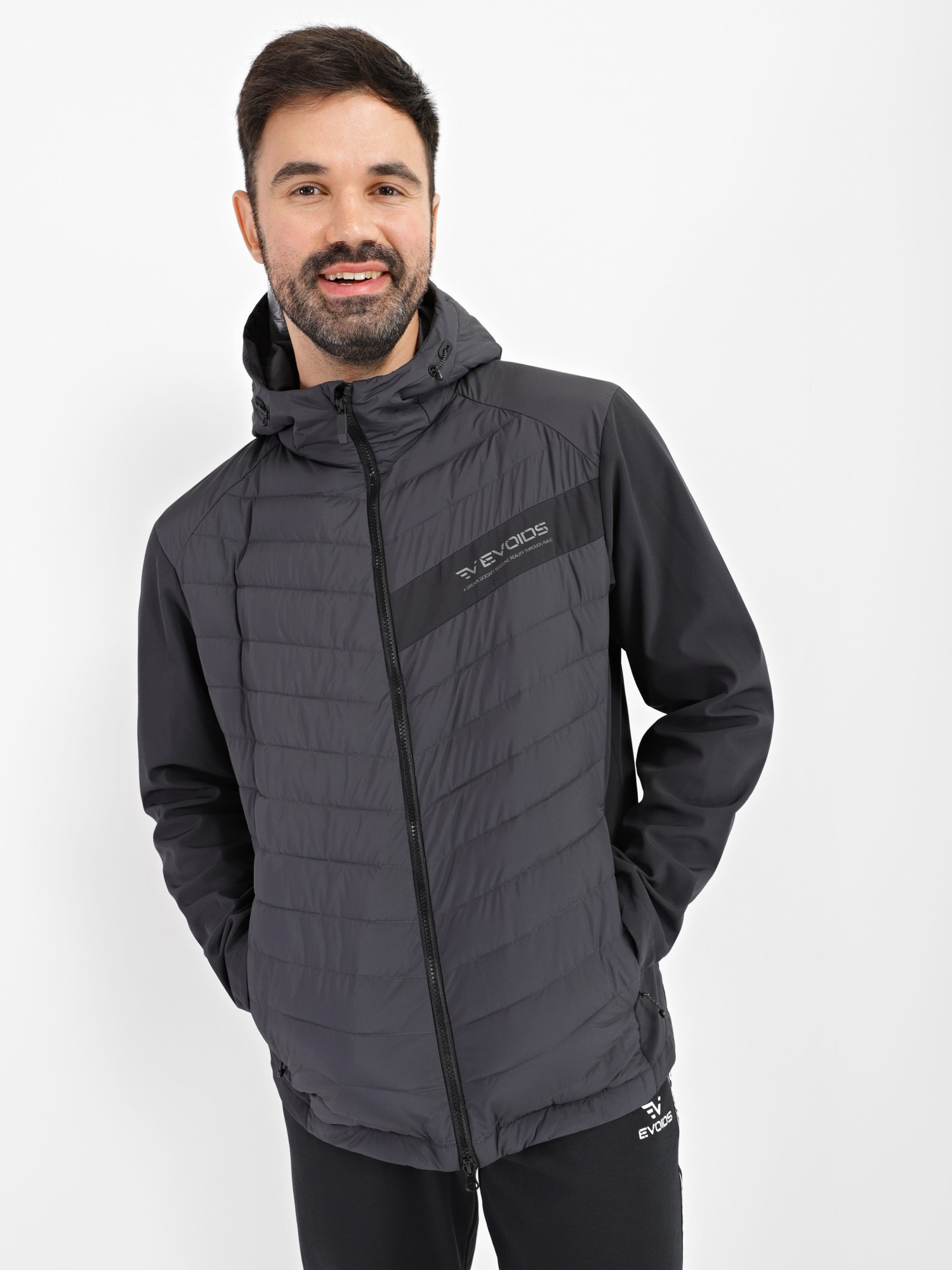 Куртка чоловіча Evoids Toliman темно-сіра 612607-020 изображение 6