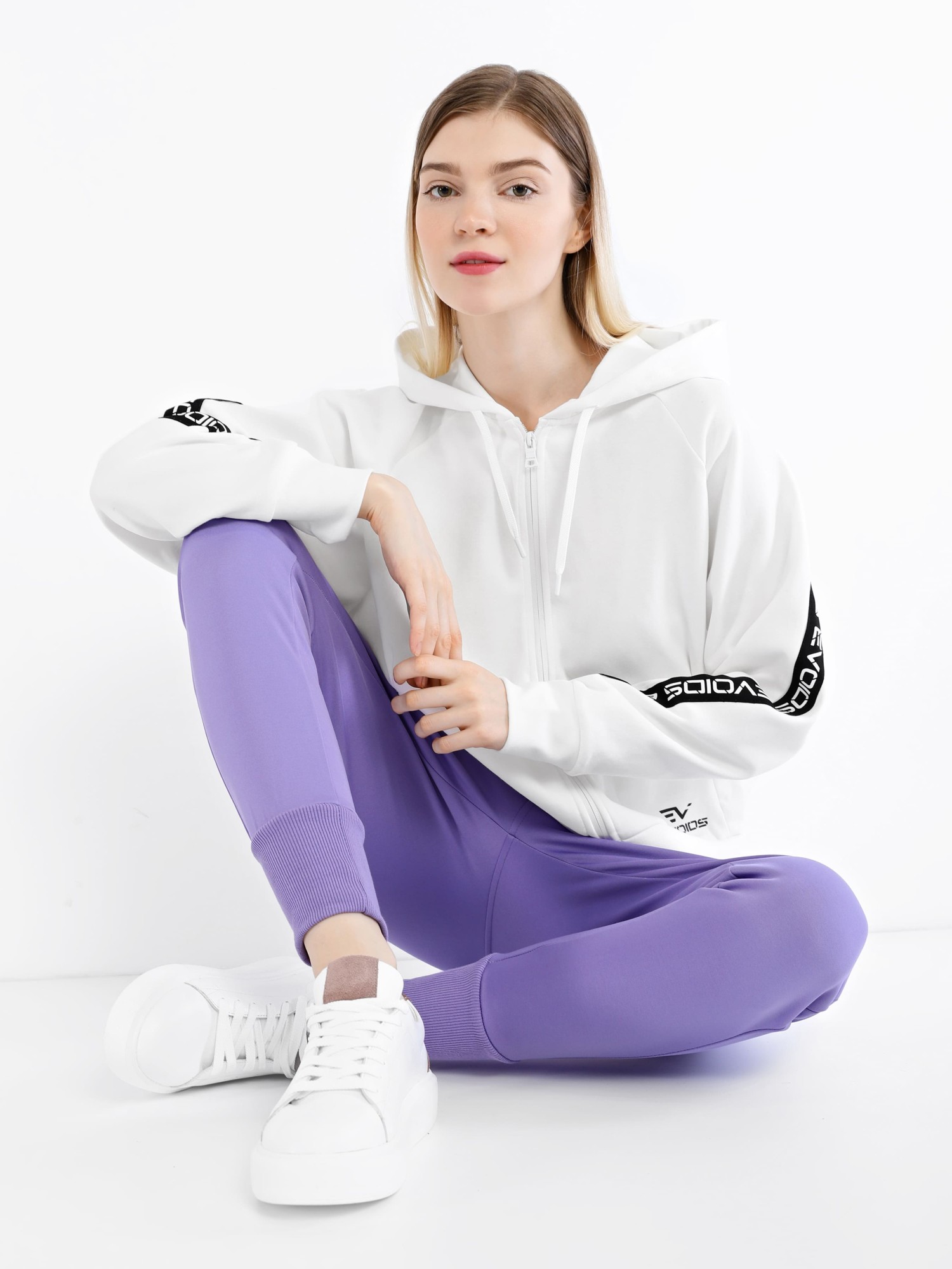 Толстовка женская Evoids Amilia белая 552238-100 изображение 6