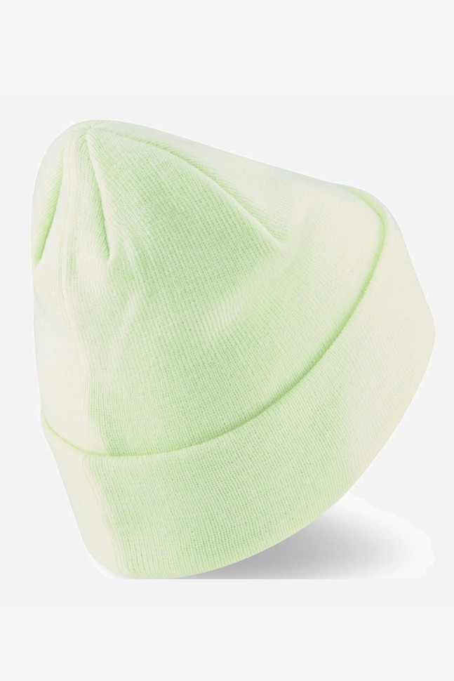 Шапка Puma ARCHIVE heather beanie лаймова 02173921 изображение 5