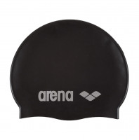 Шапочка для плавания  Arena CLASSIC SILICONE черная 91662-055 изображение 1