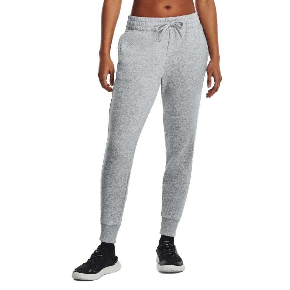 Брюки женские Under Armour UA Rival Fleece Jogger серые 1379438-012