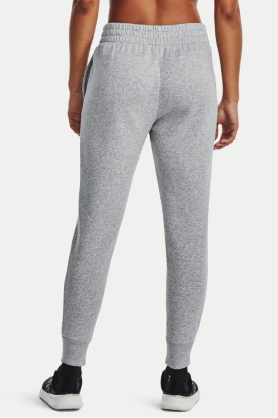 Штани жіночі Under Armour UA Rival Fleece Jogger сірі 1379438-012 — фото 3