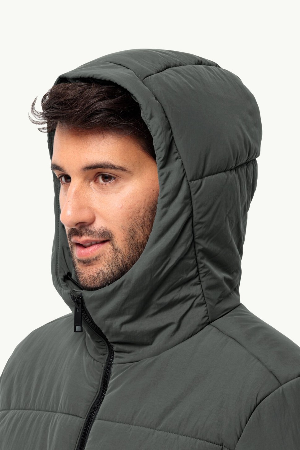 Куртка чоловіча Jack Wolfskin KAROLINGER JKT M зелена 1207831-4136 — фото 6