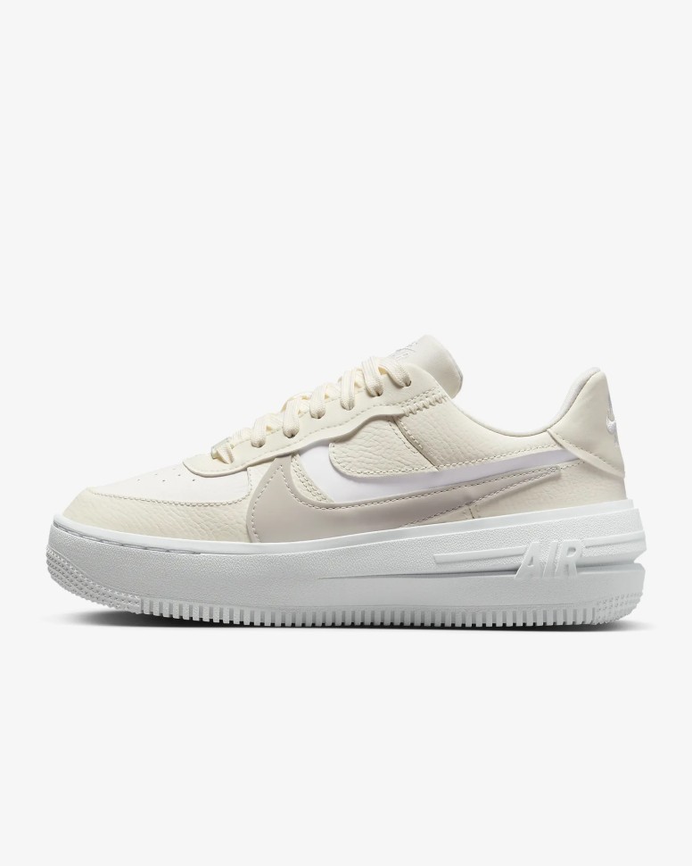 Кроссовки женские Nike W AF1 PLT.AF.ORM бежевые DJ9946-107 изображение 2