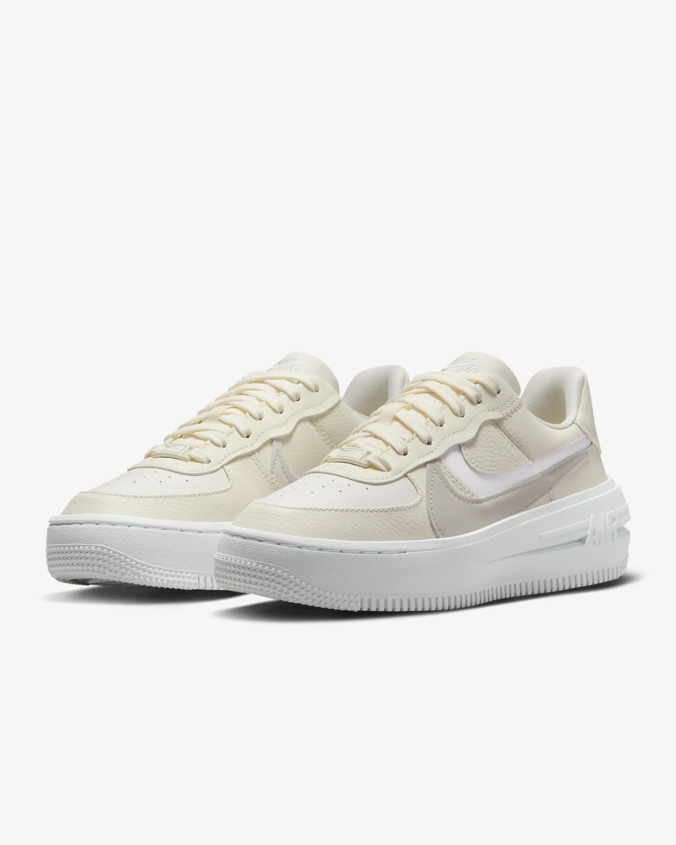 Кросівки жіночі Nike W AF1 PLT.AF.ORM бежеві DJ9946-107 — фото 4