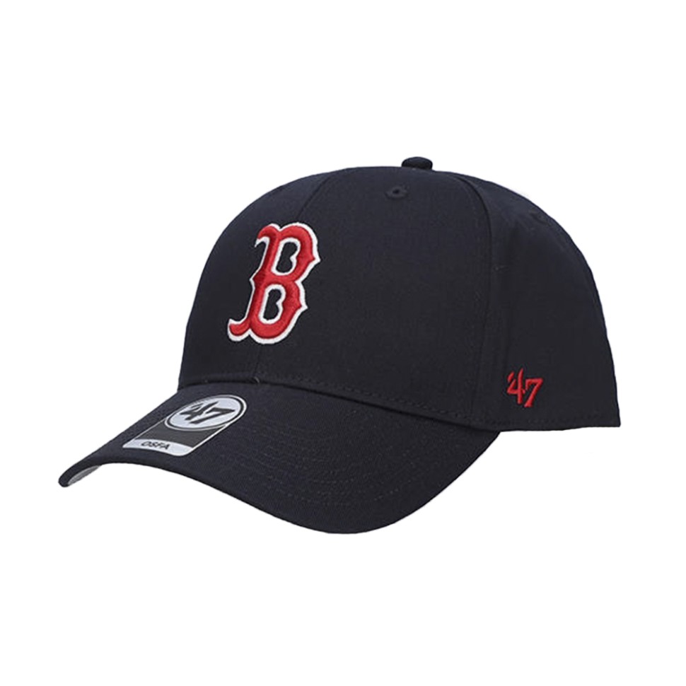 Бейсболка  47 Brand BOSTON RED SOX RAISED BASIC синя B-RAC02CTP-NY — фото 1