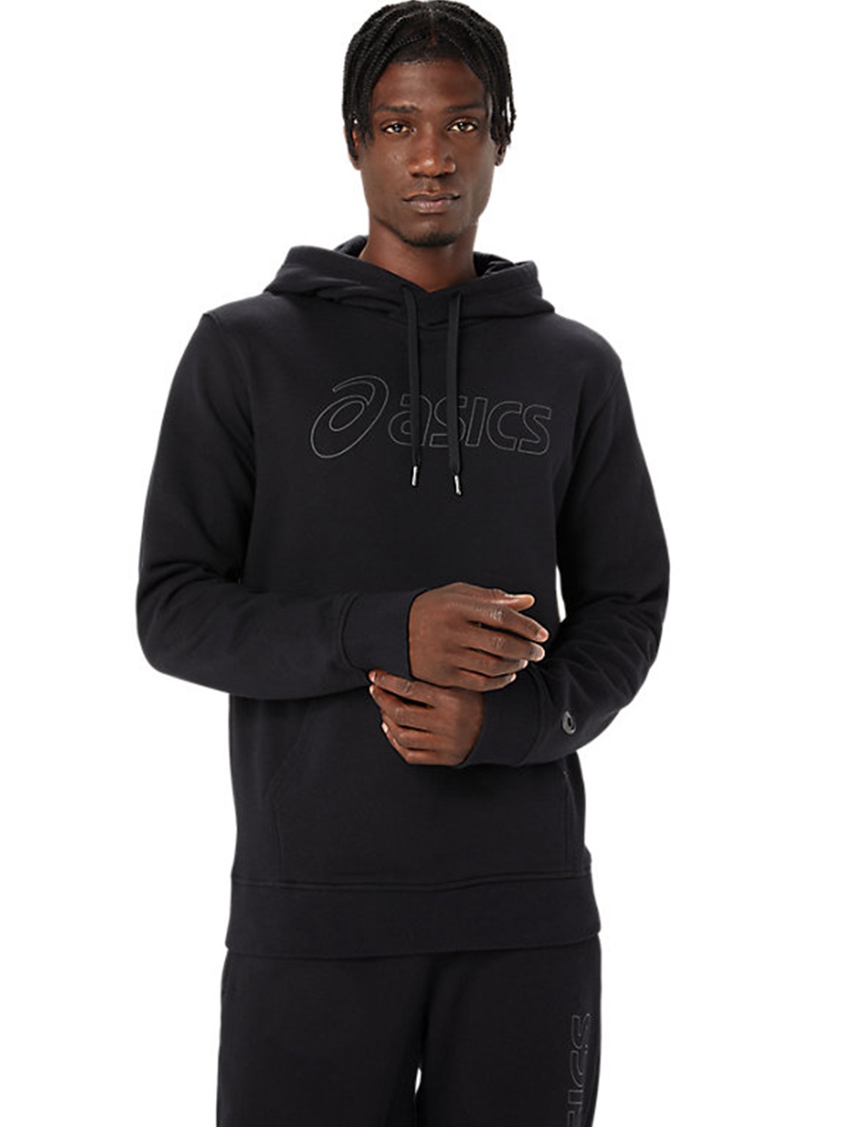 Толстовка чоловіча Asics ASICS OTH HOODIE чорна 2031E187-002 изображение 2