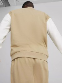 Толстовка чоловіча Puma SQUAD Track Jacket TR бежева 67897183 изображение 3