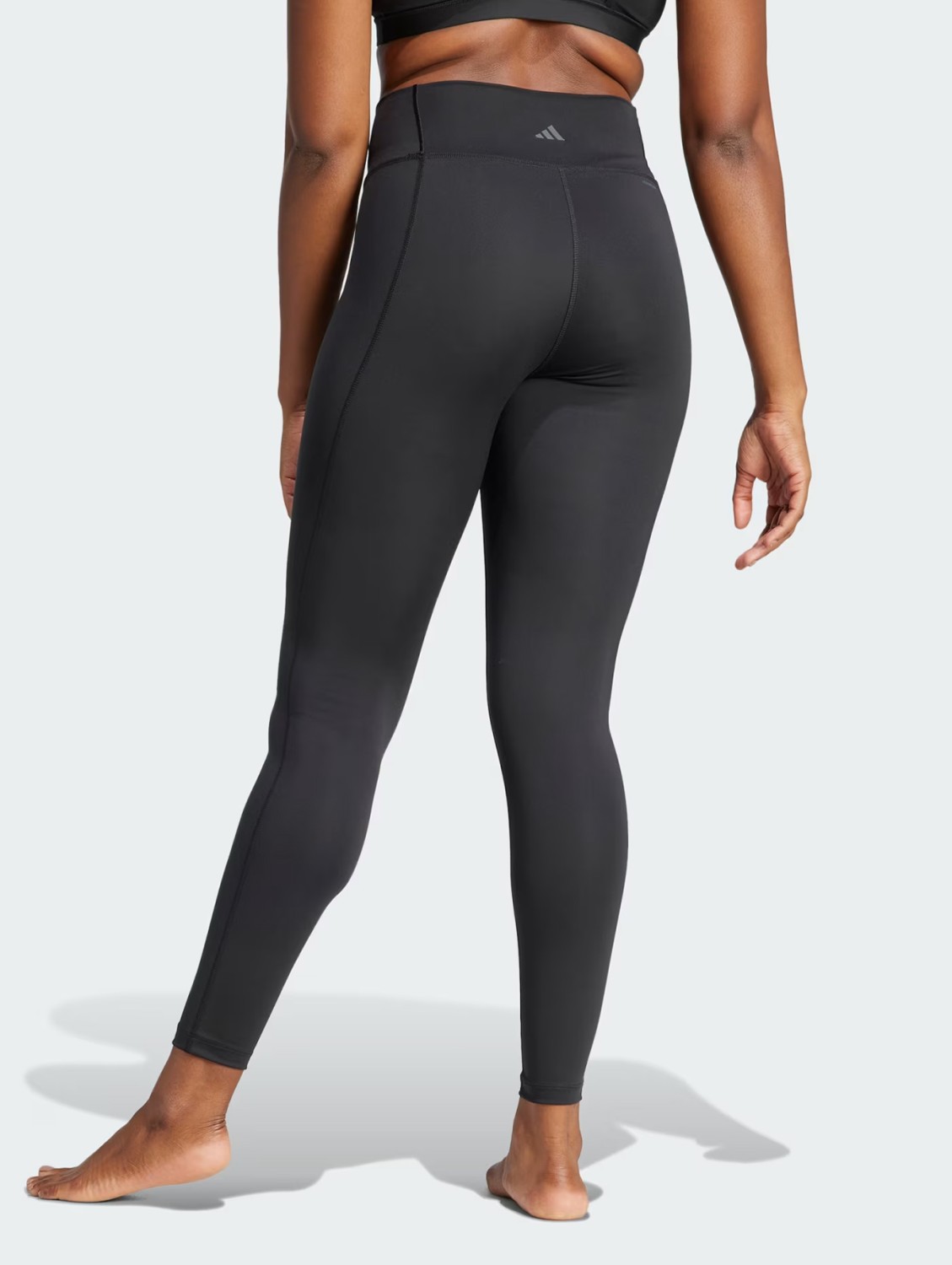 Леггинсы женские Adidas All Me Ess 1/1 черные IL7327 изображение 3