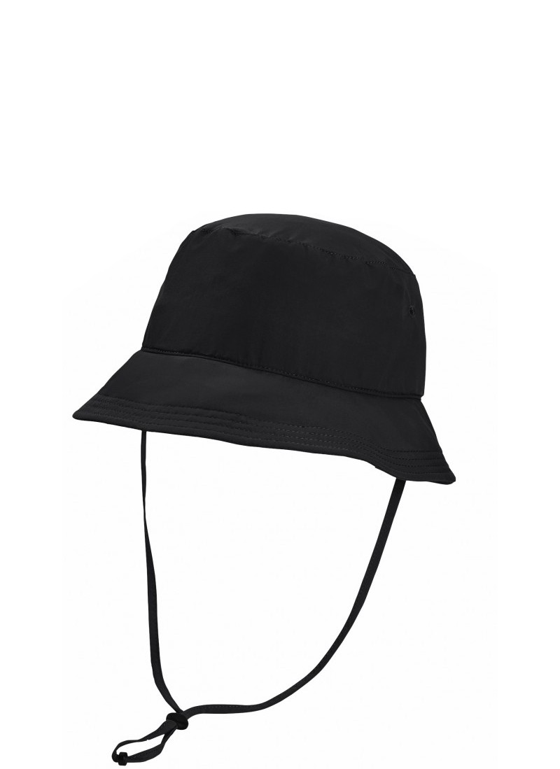 Панама Jack Wolfskin SUN HAT черная 1903393-6000 — фото 2
