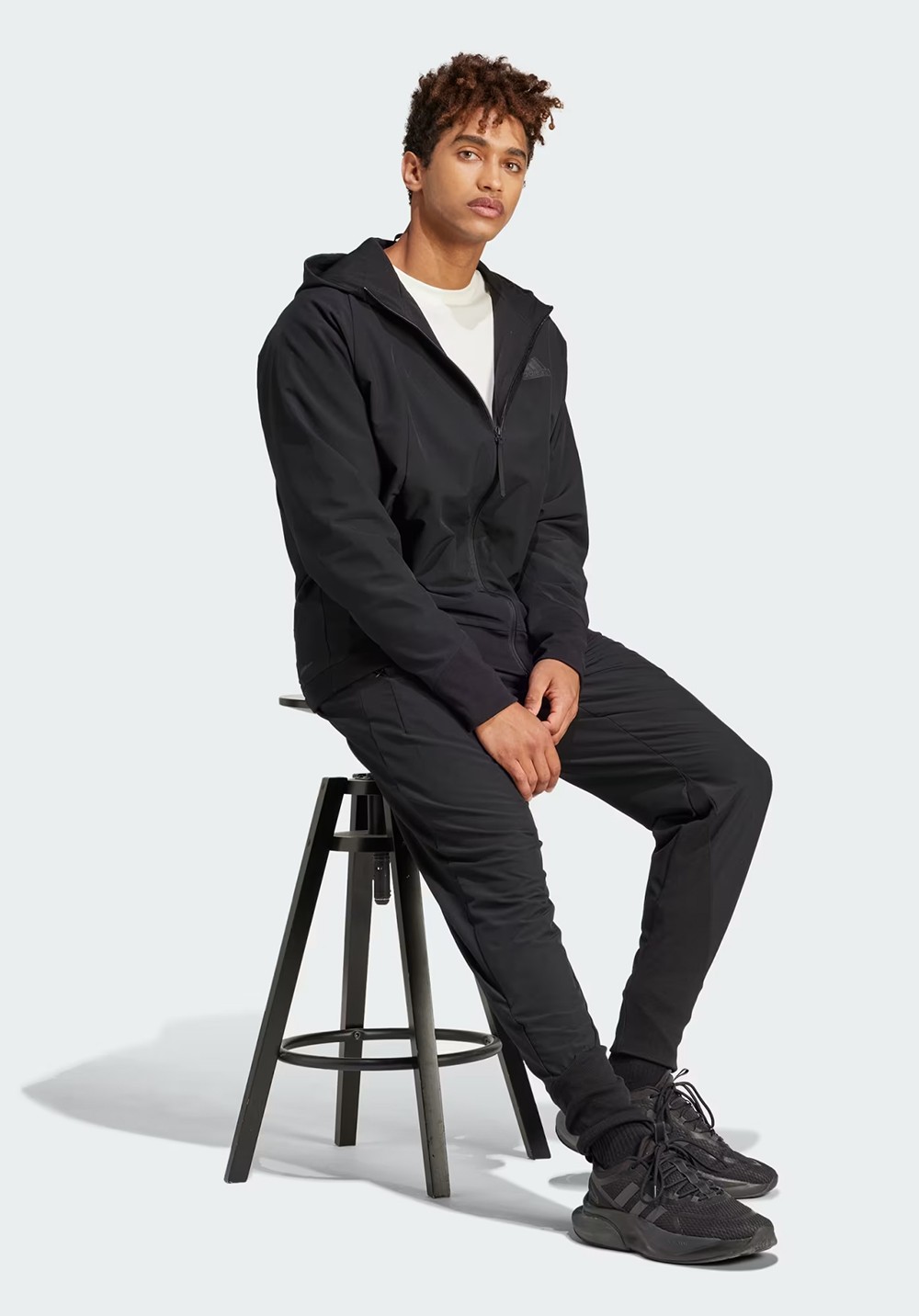 Брюки мужские Adidas M Z.N.E. WV PT черные IR5207 изображение 4