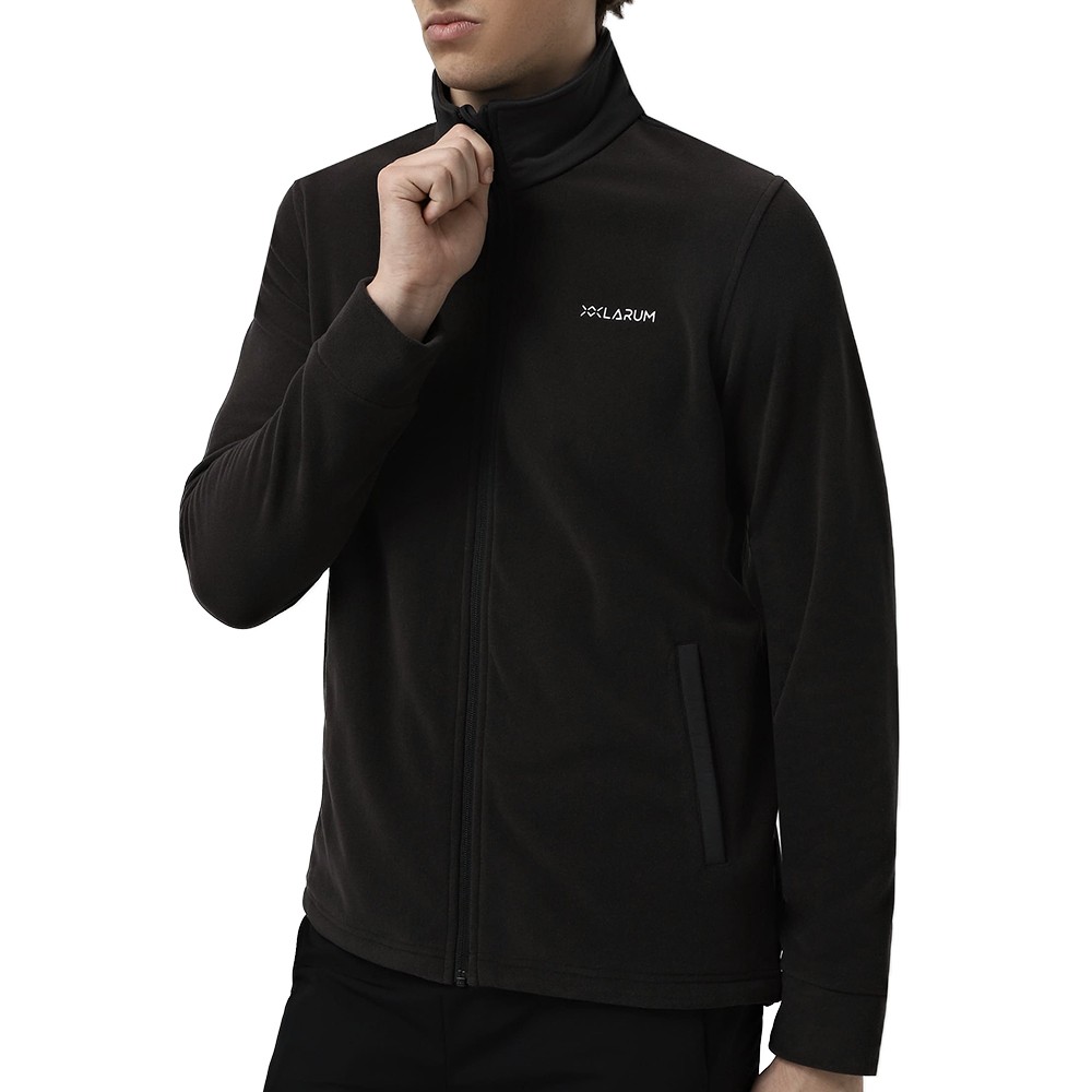 Толстовка чоловіча Larum Polartec чорна 102502-010 изображение 1