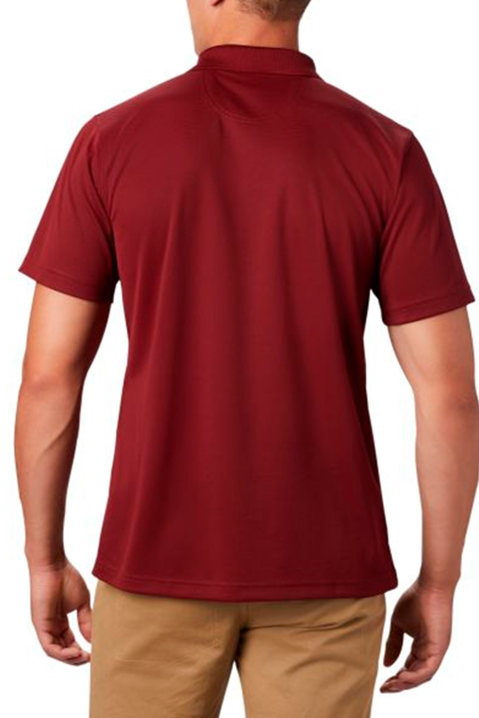 Футболка мужская Columbia Utilizer Polo бордовая 1772055-664 — фото 5 — Sport City Футболка мужская Columbia Utilizer Polo бордовая 1772055-664 — фото 5