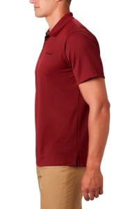 Футболка мужская Columbia Utilizer Polo бордовая 1772055-664 изображение 7
