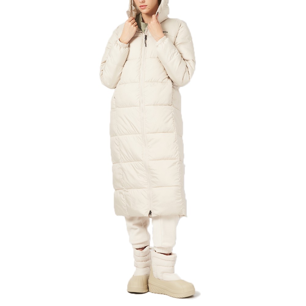 Куртка женская Columbia Puffect™ II Long Jacket бежевая 2088451-278